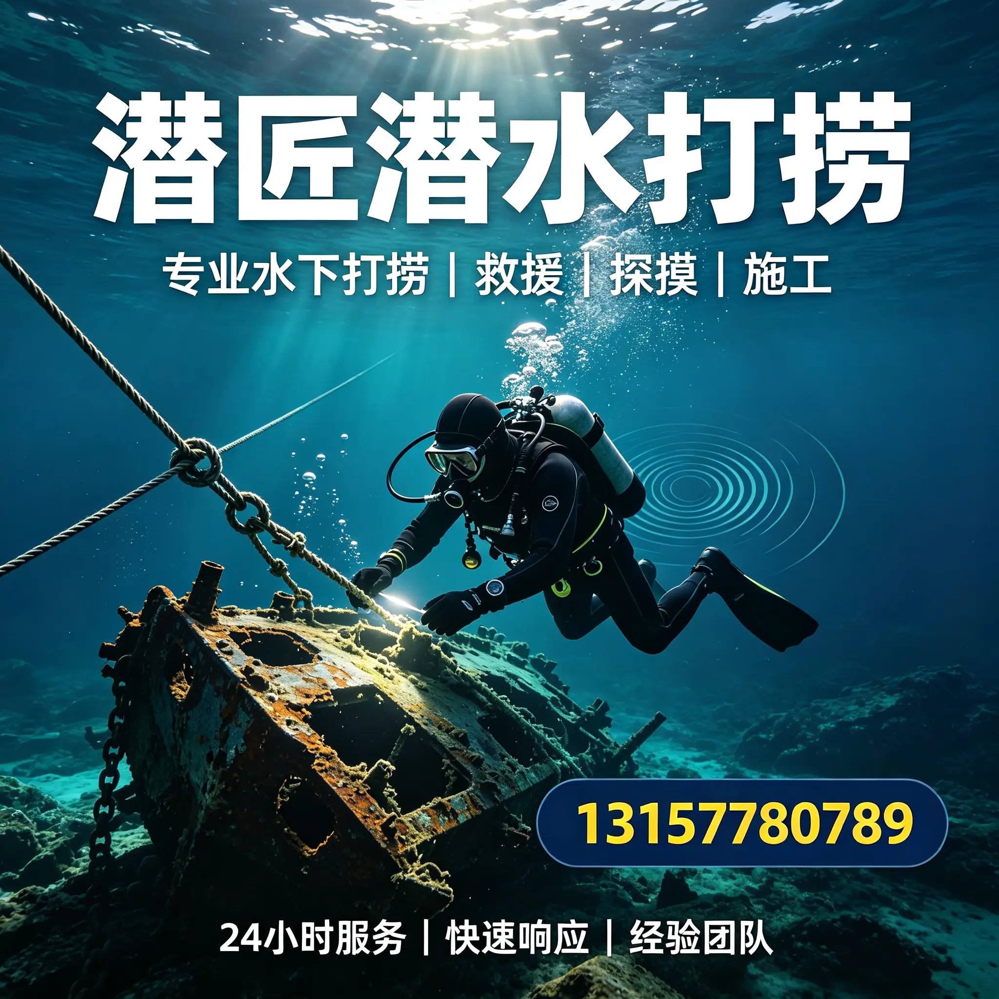 虎林水下打捞作业服务产品